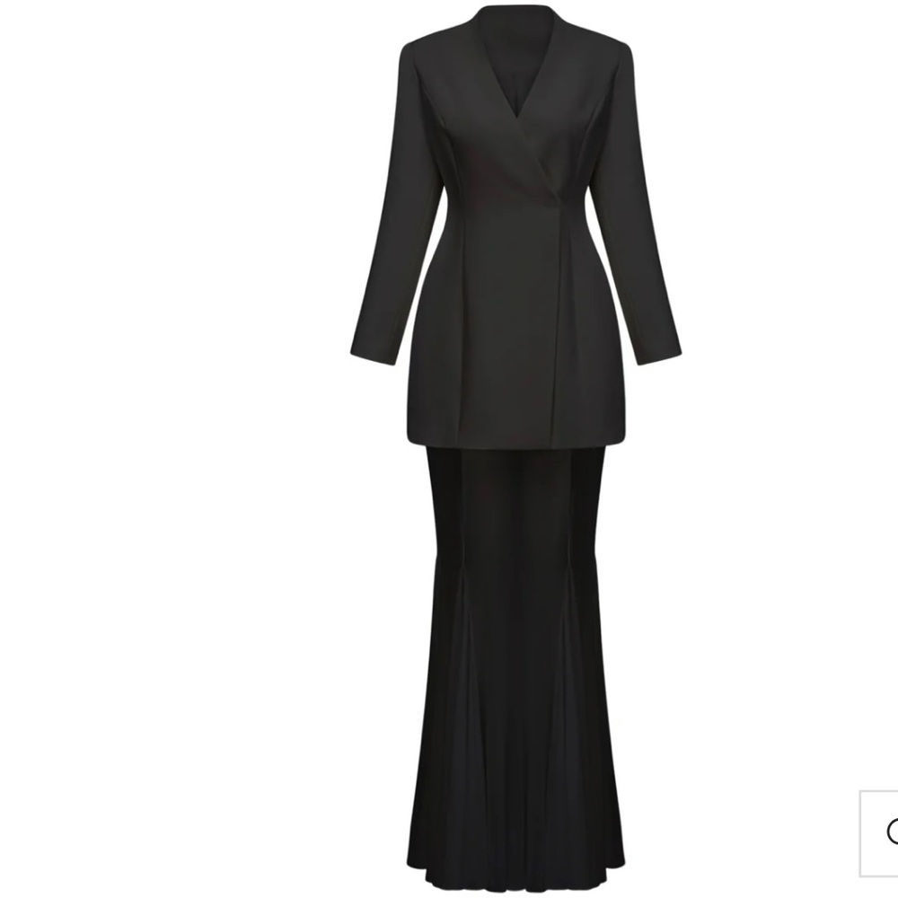 Enora Barrel Design Jacket & Skirt Set